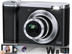 56MP 5K Autofocus Digital Camera With Zoom