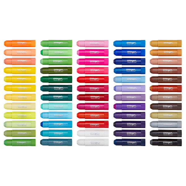 Tempera Paint Sticks 60-Color Creative Art Set