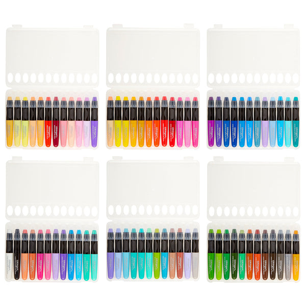 Mixed Media Gel Stick Crayons 72-Color Set