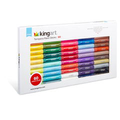 Tempera Paint Sticks 60-Color Creative Art Set
