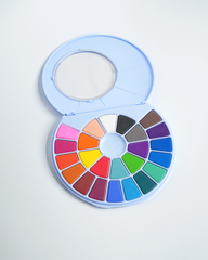 24-Color Watercolor Palette Party Favor Set