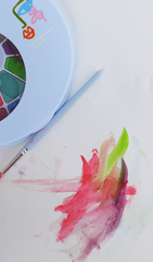 24-Color Watercolor Palette Party Favor Set