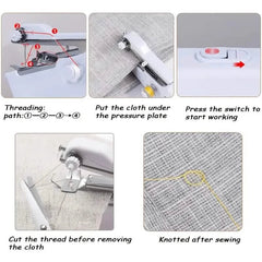 Portable Handheld Quick Stitch Sewing Machine