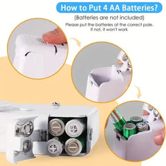Portable Handheld Quick Stitch Sewing Machine